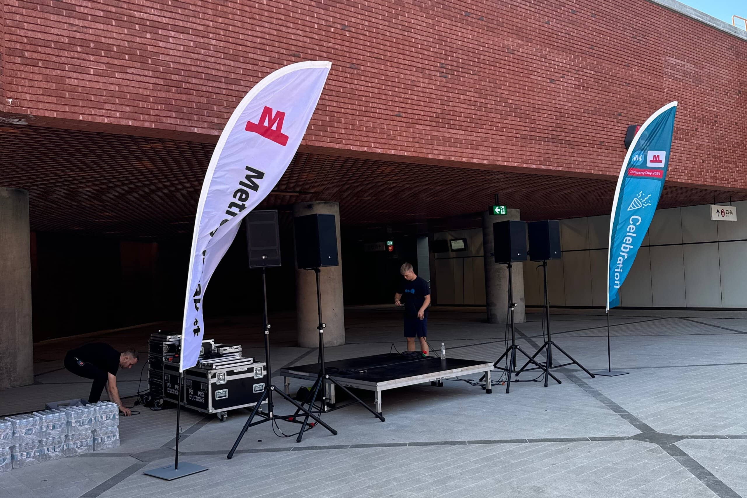 By Linding | Cases – firmaevent for Metroselskabet fejring - tale Metro