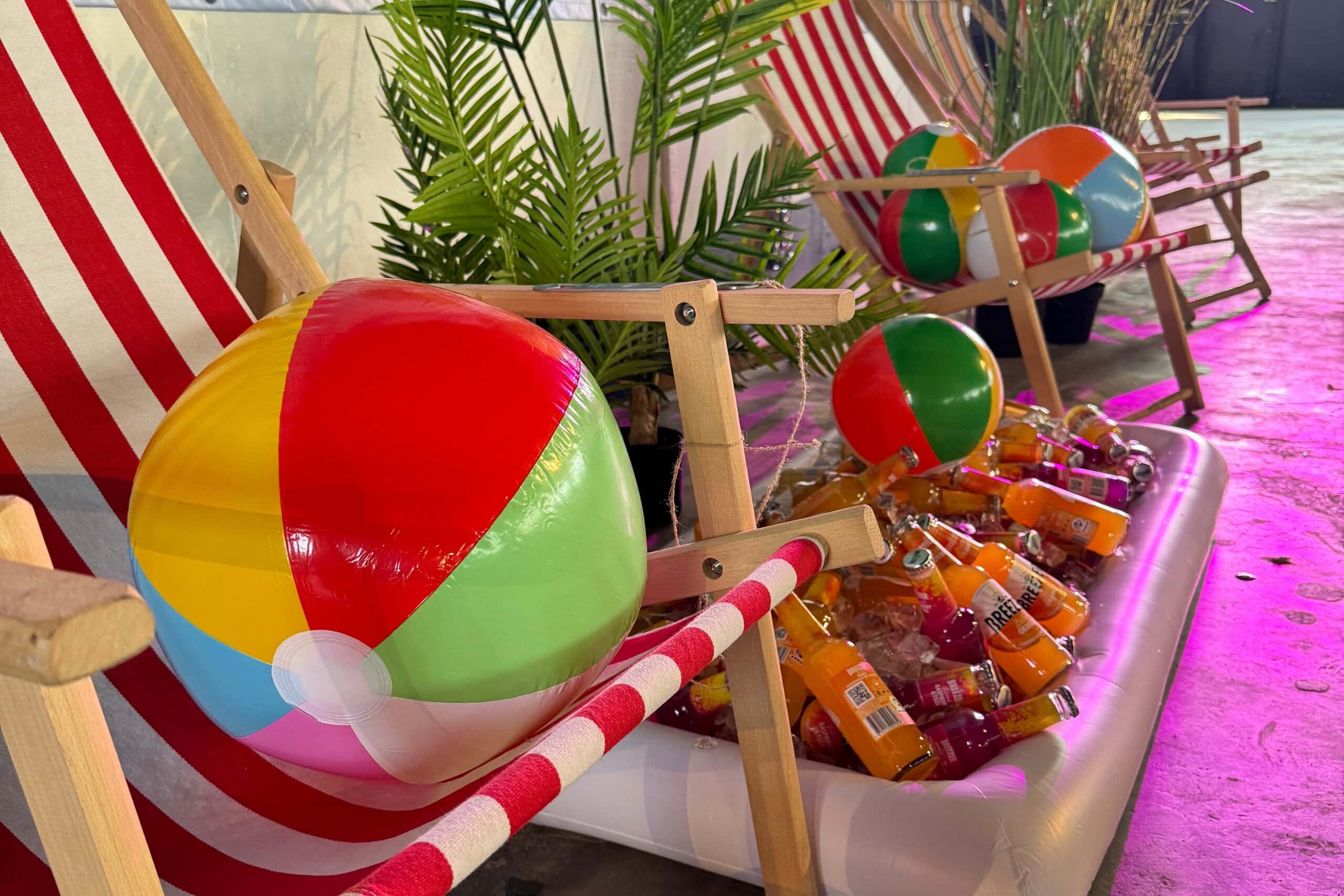 By Linding case: BDO sommerfest eventstyling